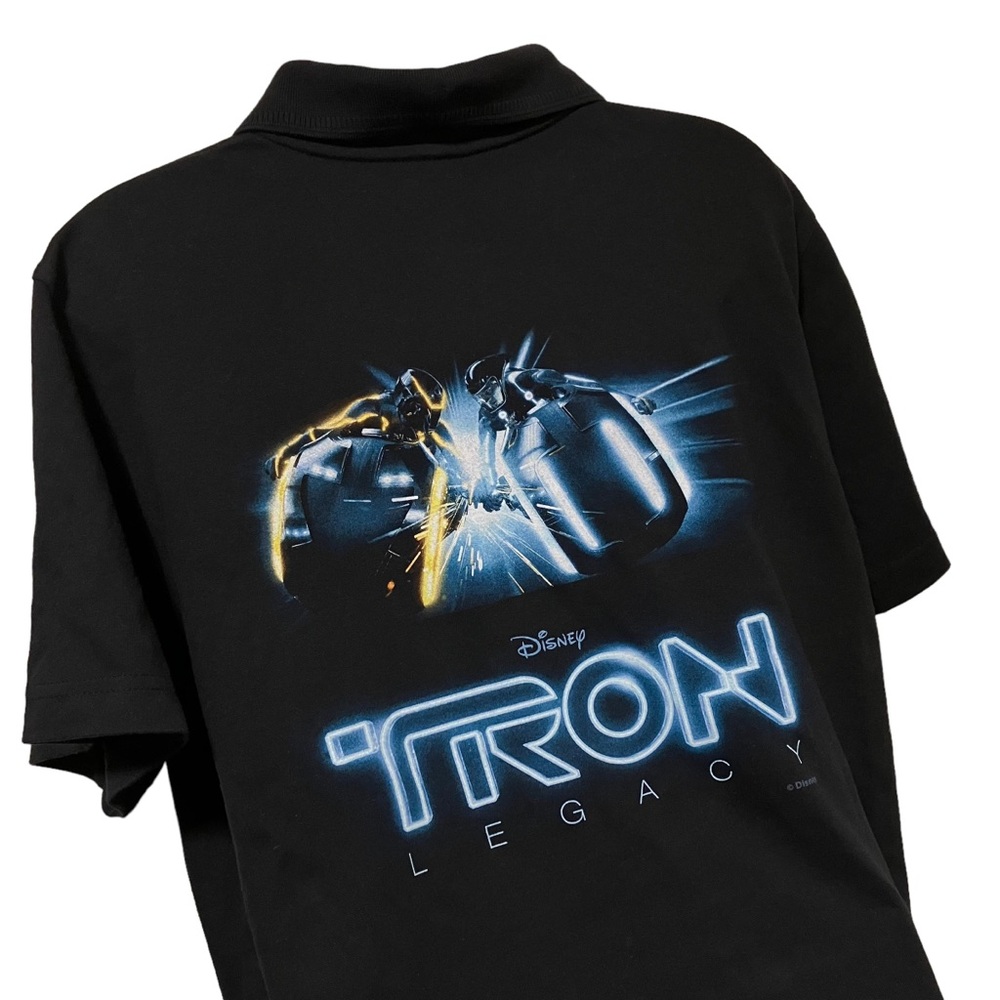 Dinsey's Tron Legacy Promo Hollywood Theaters Polo Shirt